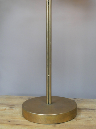 70s Style Gold Palm Tree LED Table Lamp