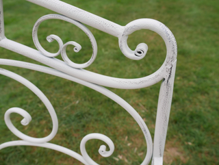 French Shabby Chic Garden Bench