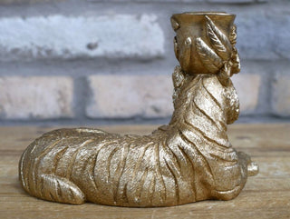 Tiger Candle Holder