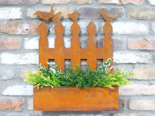 Rusty Wall Planter