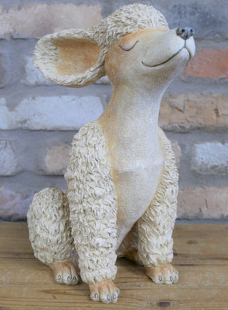Resin Poodle Ornament
