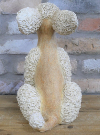 Resin Poodle Ornament