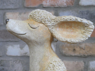 Resin Poodle Ornament