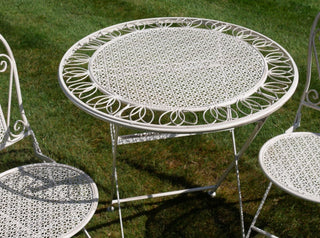 Cream French Style Garden Bistro Set