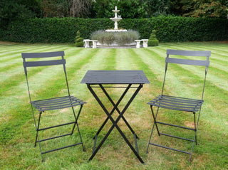 Black Garden Bistro Set