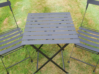 Black Garden Bistro Set