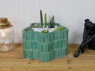 Boho Miami Retro Chic Planter