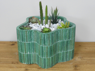 Boho Miami Retro Chic Planter