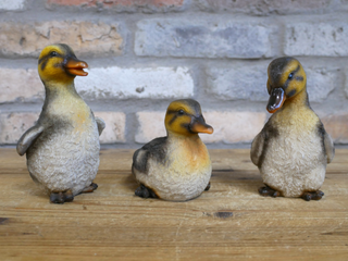 Set of 3 Duck Garden Ornaments
