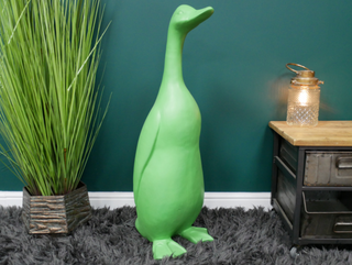 Green Duck Garden Ornament