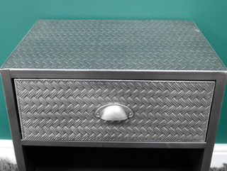 Industrial Metal Bedside