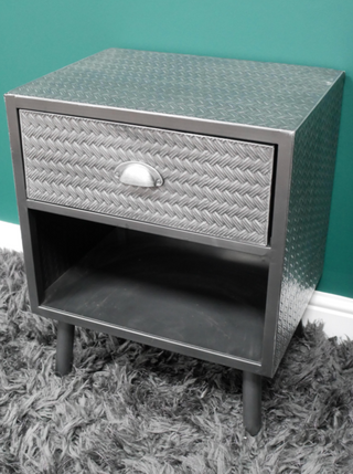 Industrial Metal Bedside