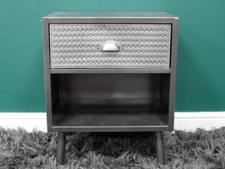 Industrial Metal Bedside