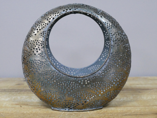 Pair of 2 Moroccan Moon Lanterns