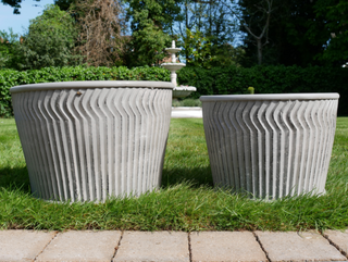 Set of 2 Galvanised Dolly Tubs