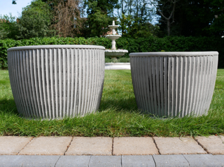 Set of 2 Galvanised Dolly Tubs