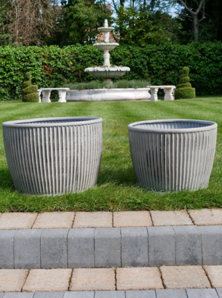 Set of 2 Galvanised Dolly Tubs