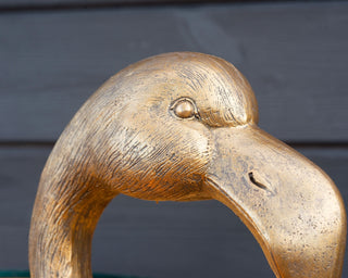 Gold Flamingo Floor Lamp
