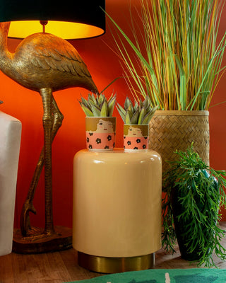 Gold Flamingo Floor Lamp