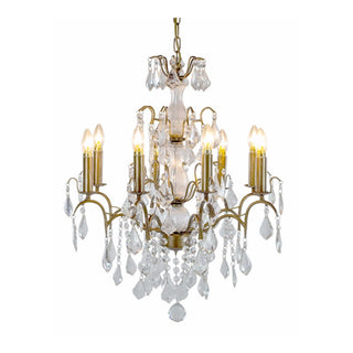 Gold 8 Branch French Chandelier