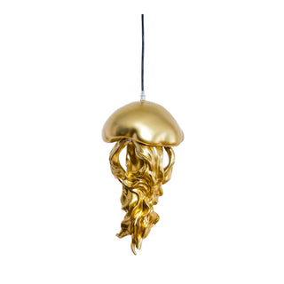 Gold Jellyfish Ceiling Pendant