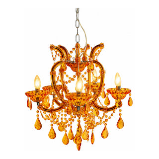 The Amber Murano Chandelier