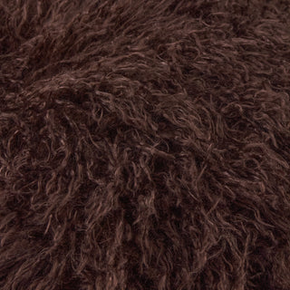 Rowan Faux Fur Throw Chocolate
