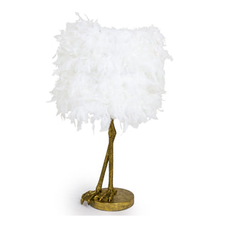 Gold Bird Leg Table Lamp