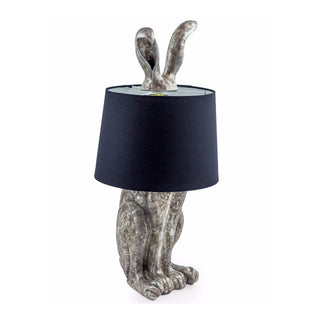 Silver Rabbit Table Lamp
