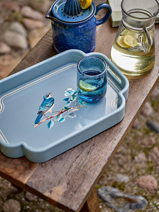 Tabby Drinking Glass, Blue, Glass - image 6