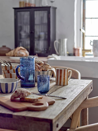 Tabby Drinking Glass, Blue, Glass - image 5